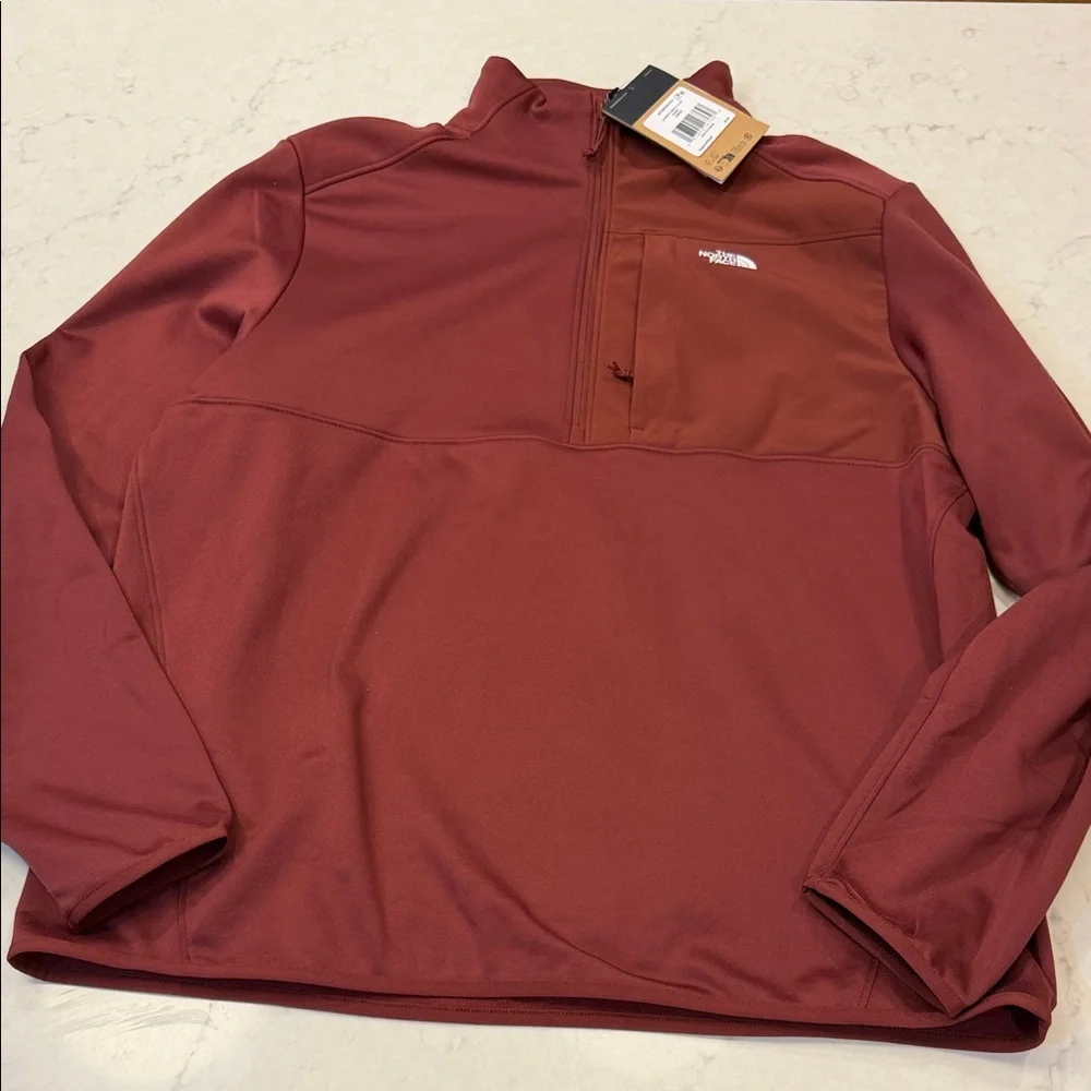 The‎ North Face NEW WITH TAGS Performance 1/4 Zip Pullover Size Large